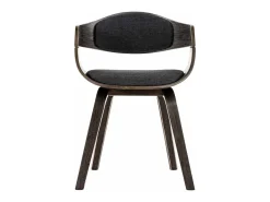 Dudeco Silla Berlim de Tela Gris oscuro