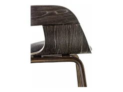 Dudeco Silla Berlim de Tela Gris oscuro