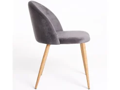 Dudeco Silla Bristol Gris oscuro