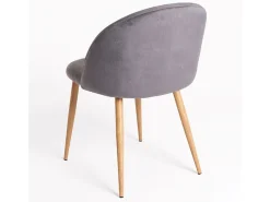 Dudeco Silla Bristol Gris oscuro