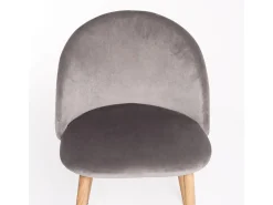 Dudeco Silla Bristol Gris claro
