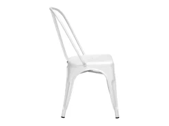 Dudeco Silla de Leeds Blanco Mate