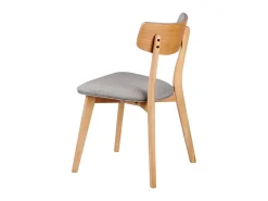 Dudeco Silla Funchal Roble Gris claro