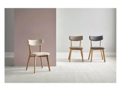Dudeco Silla Funchal Roble Gris claro