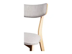 Dudeco Silla Funchal Roble Gris claro
