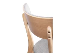 Dudeco Silla Funchal Roble Gris claro