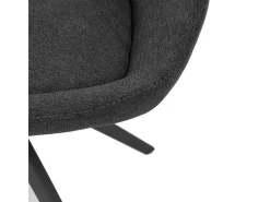 Dudeco Silla Leiria Gris oscuro