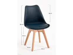 Dudeco Silla Skagen Basic Azul oscuro