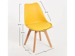 Dudeco Silla Skagen Basic Amarillo