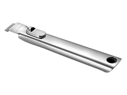 Eclipse - Set de 2 sartenes 24/28 cm inox, 1 mango desmontable, 1 pelador y 1 cuchillo