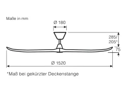 ECO GENUINO 152, Ventilador Sin Luz, CasaFan