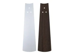 eco neo III 103 ventilador wifi sin luz, cuerpo blanco con aspas wengué y gris, casafan
