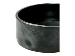 El Cuenco Cilíndrico Quemado - Negro - L