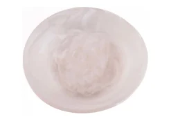 El Cuenco Resin Organic - Rosa Blanco - M