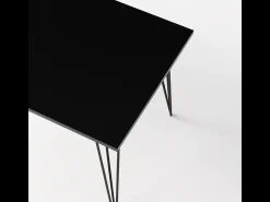 Escritorio VOSS 138 x 68 cm para oficina, despacho, taller Negro