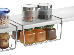 Estantería Metálica KANGURO 30 cm Gris Polytherm® - Cocina Baño Armario Taller
