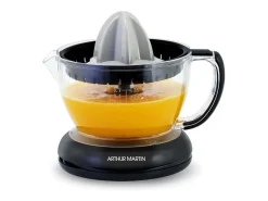 Exprimidor eléctrico Arthur Martin AMPA07 700 ml con 2 conos y pico vertedor, 40W, piezas aptas para lavavajillas