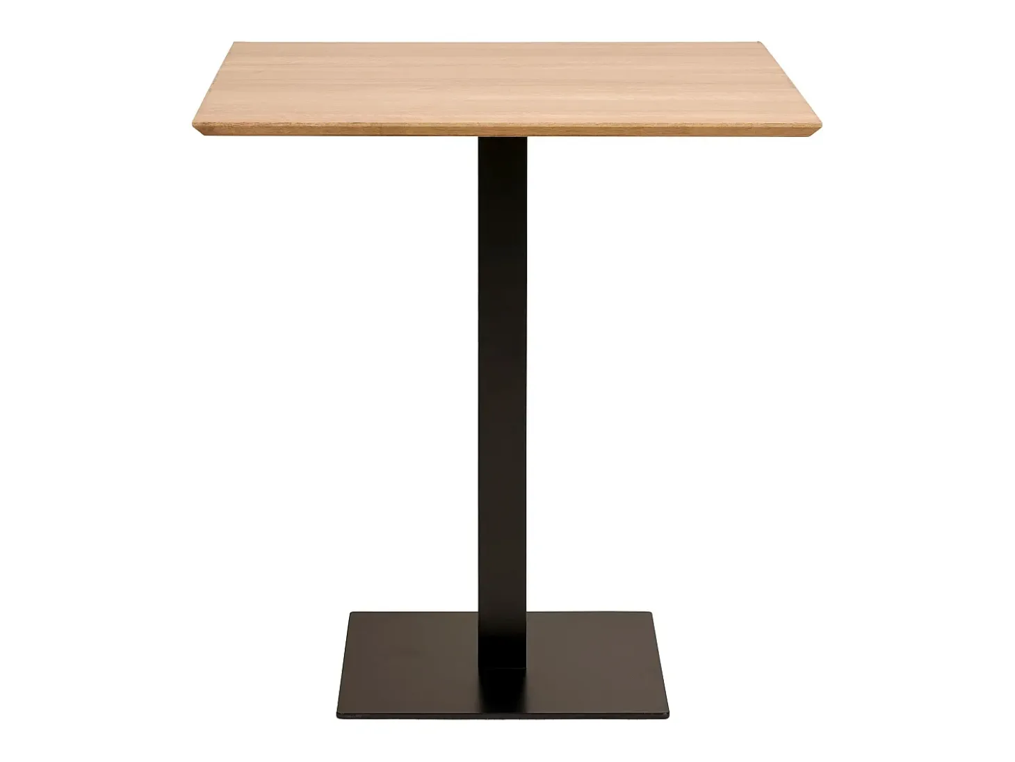 FANO salontafel 70 cm – Licht of zwart hout – Minimalistisch design-Color Negro