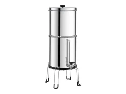 Filtro de Agua Alimentado por Gravedad SucceBuy, Sistema de Filtración de Agua por Gravedad 8,5 L 2 Filtros