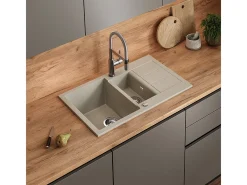Fregadero beige 80x50x20 seattle