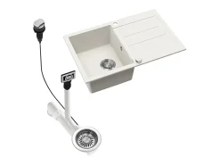 Fregadero blanco 78x50x20 kapstadt