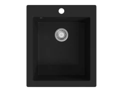 Fregadero de cocina de granito negro