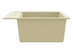 Fregadero de cocina de granito con un seno beige ES940469
