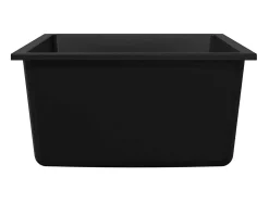 Fregadero de cocina negro 38 x 44 x 20 cm Granito