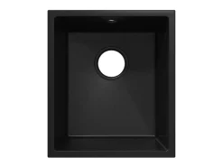 Fregadero de cocina negro 38 x 44 x 20 cm Granito