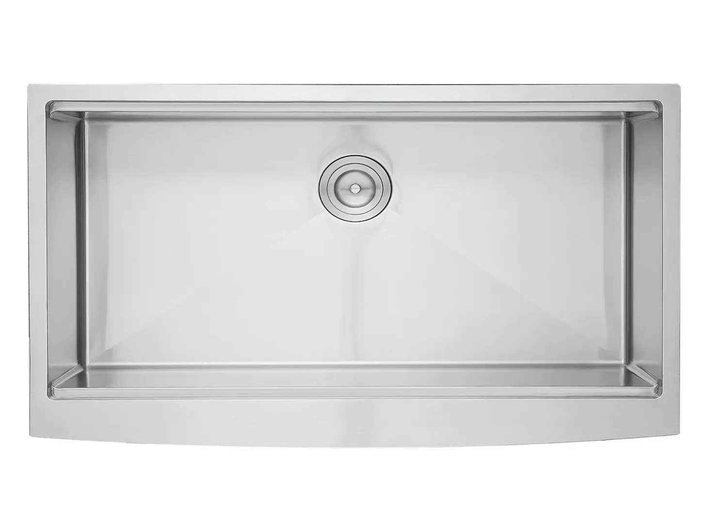 Fregadero de Cocina SucceBuy de Estilo Rústico, de Acero Inoxidable 304, de un Solo Seno, 91 x 56 x 23 Cm