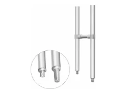 Fregadero profesional de 3 senos 100 x 50 x 97 cm acero inoxidable 14_0001591