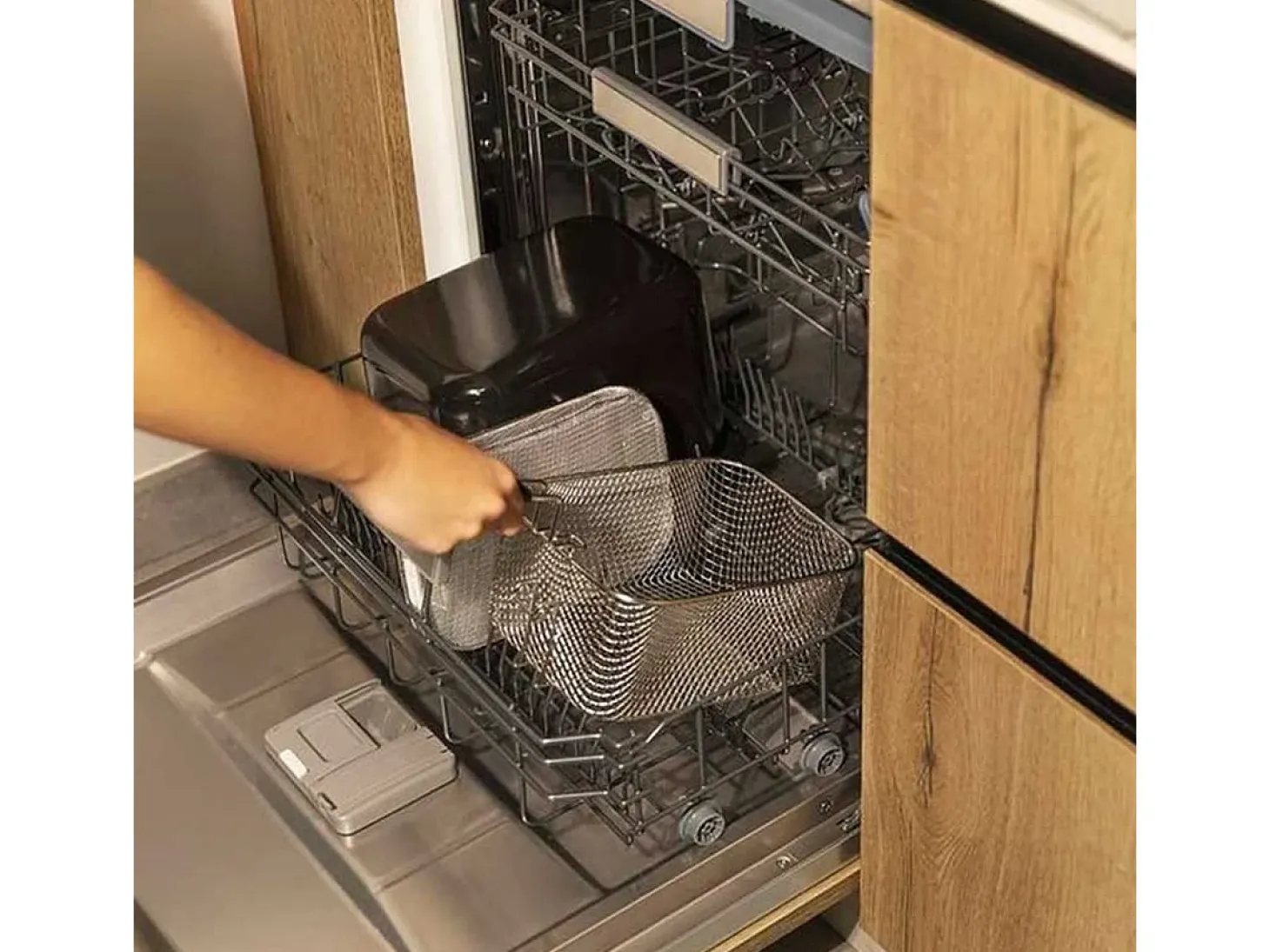 Freidora Cecotec Cleanfry Luxury 4000 Dark 3270W 4,2L inox