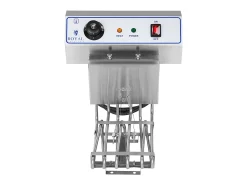 Freidora de acero inoxidable de alta calidad con 1 depósito extraíble de 16 litros y temporizador profesional 3614028