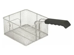 Freidora de acero inoxidable de alta calidad con dos depósitos de 16 litros recipiente extraíble y temporizador profesional (3614031)