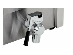 Freidora de acero inoxidable con 2 depósitos de 13 litros cubeta extraíble temporizador y termostato modelo profesional EGO 3614021