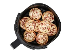 Freidora de Aire Caliente MEDION MD13020 1500W 4,7L Temporizador 60min Temperatura 80-200°C Negro