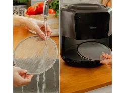 Freidora de aire Cecotec Cecofry Rain 5,5L 1550W 7 niveles de cocción negro