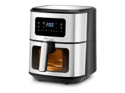 Freidora de aire Ufesa Eagle 1700W 6,5L 8 programas negro/inox