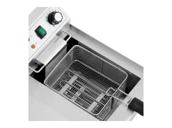 Freidora eléctrica profesional de 2 x 11 litros 230 voltios acero inoxidable 14_0003987