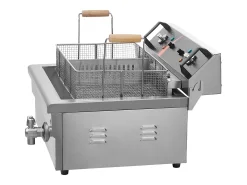 Freidora Eléctrica SucceBuy 3000 W 29 L para Mostrador, Ideal para Frituras Comerciales y Eventos con Gran Capacidad