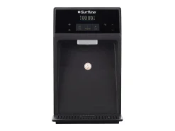 Fuente de agua purificante compacta - agua fría/caliente - Negro - WATERIA