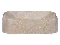 Fullerton Lavabo gris mármol 40x40x10 cm