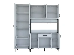 Gabinete multiusos JE133 3054 Blanco 180x198.6x40 cm