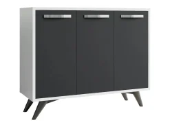 Gabinete multiusos Piffa Blanco Antracita 100x82x35 cm
