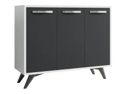 Gabinete multiusos Piffa Blanco Antracita 100x82x35 cm