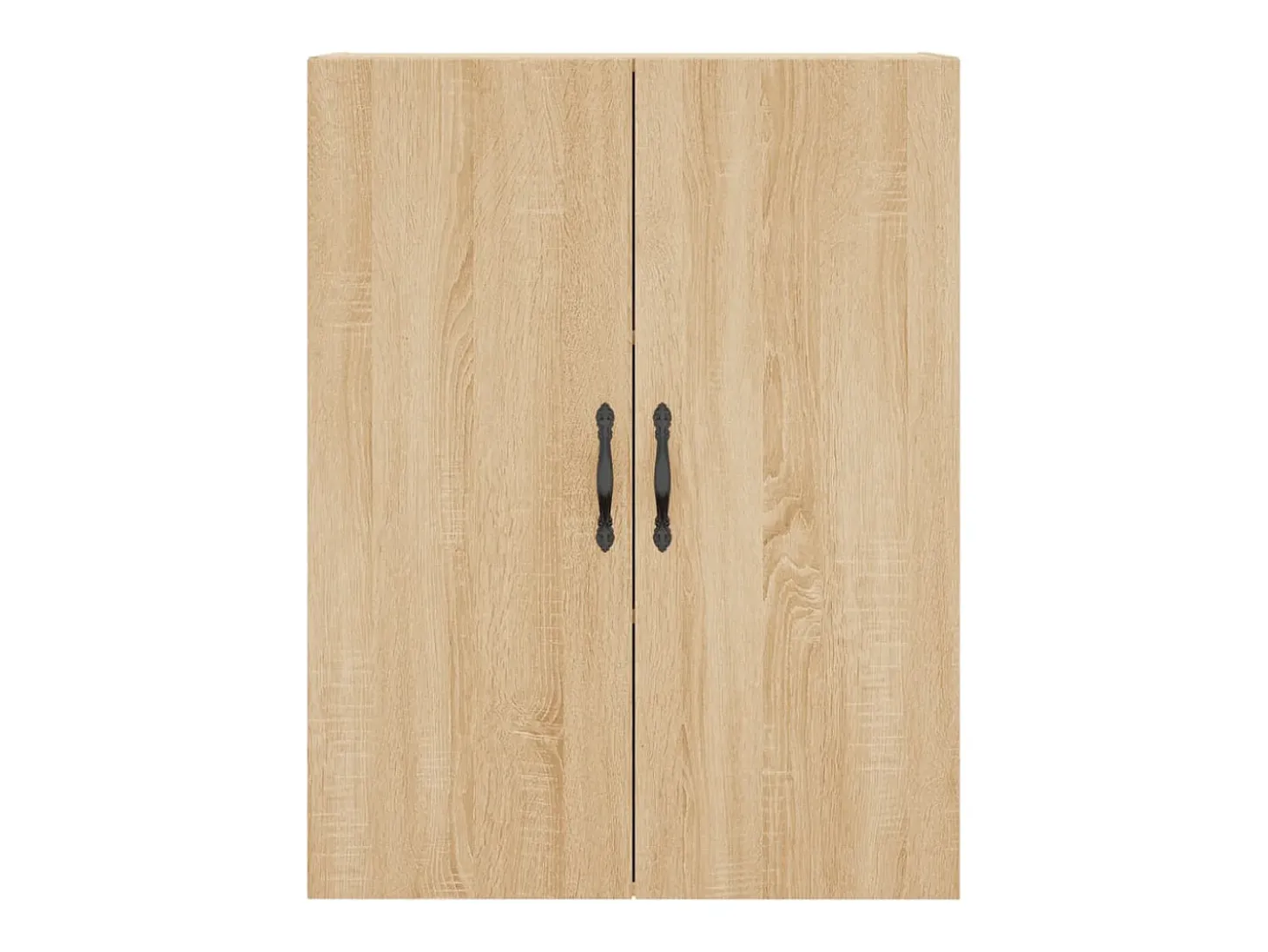 Gabinetes de pared de 2 piezas, roble Sonoma, madera de ingeniería