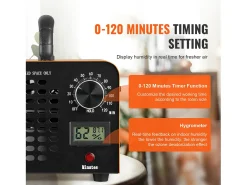 Generador de Ozono SucceBuy de 12 000 mg/h, Eliminador de Olores con Temporizador de 0 a 120 Minutos