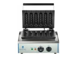 Gofrera profesional redonda de teflón 1 x 1500 vatios 3614061