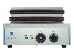 Gofrera profesional redonda de teflón 1 x 1500 vatios 3614061