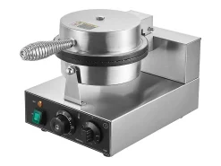 Gofrera SucceBuy Máquina Eléctrica para Cucuruchos de Helado 1 230 W Rollo de Huevo Gofrado Comercial